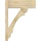 Ekena Millwork Olympic Block Rough Sawn Outlooker, Douglas Fir, 8"W x 24"D x 32"H OUT08X24X32OLY05RDF - alternate 2